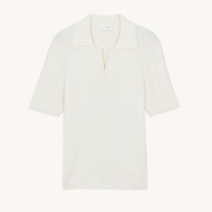 NWOT Sandro Paris Knit Polo